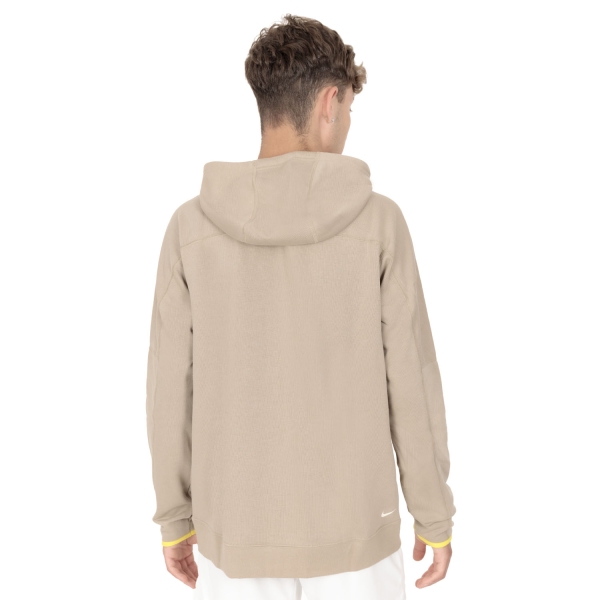 Nike Dri-FIT Off Road Felpa Hoodie - Khaki/Vivid Sulfur/Coconut Milk
