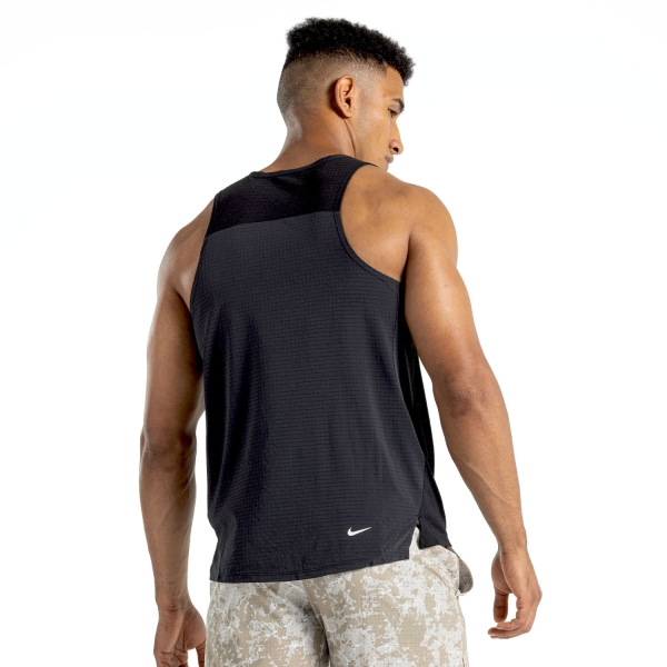 Nike Dri-FIT Trail Solid Top - Black/White