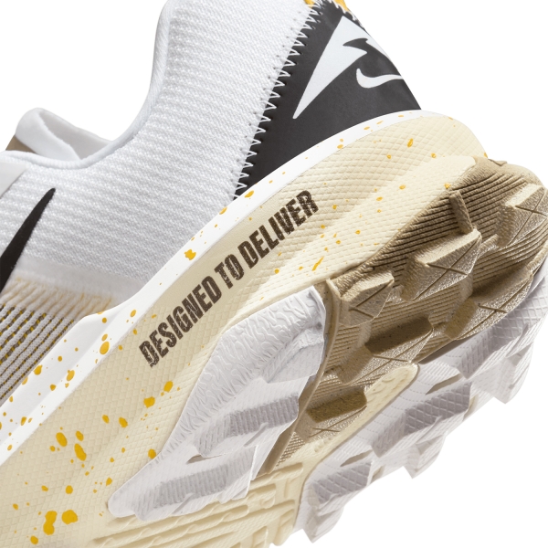 Nike React Terra Kiger 9 - White/Black/Khaki/Vivid Sulfur