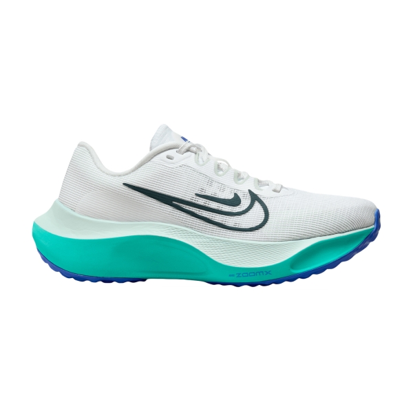 Women's Performance Running Shoes Nike Zoom Fly 5  White/Deep Jungle/Clear Jade DM8974101