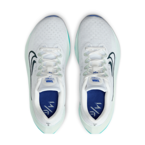 Nike Zoom Fly 5 - White/Deep Jungle/Clear Jade