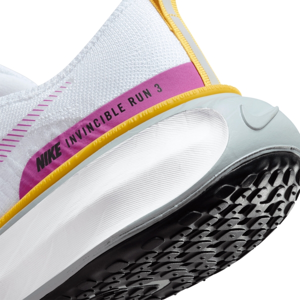 Nike Zoomx Invincible Run Flyknit 3 - White/Vivid Purple/Vivid Sulfur