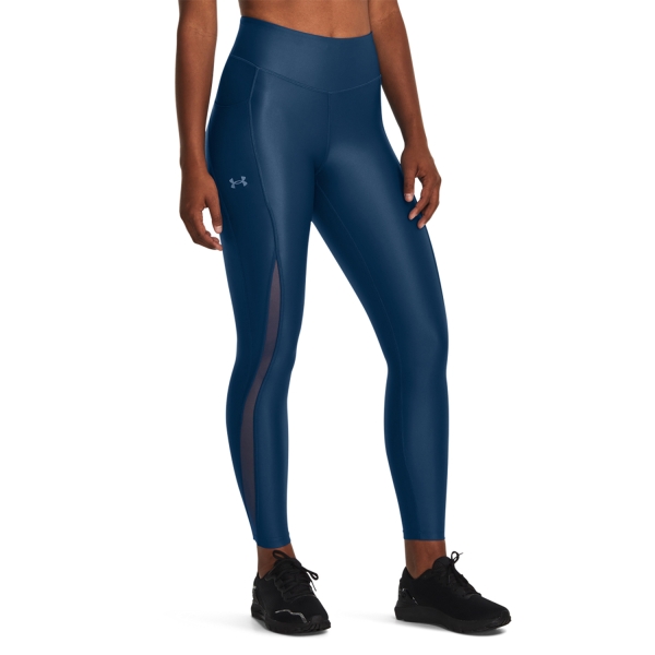Tights Running Donna Under Armour Under Armour FlyFast IsoChill Tights  Varsity Blue/Reflective  Varsity Blue/Reflective 