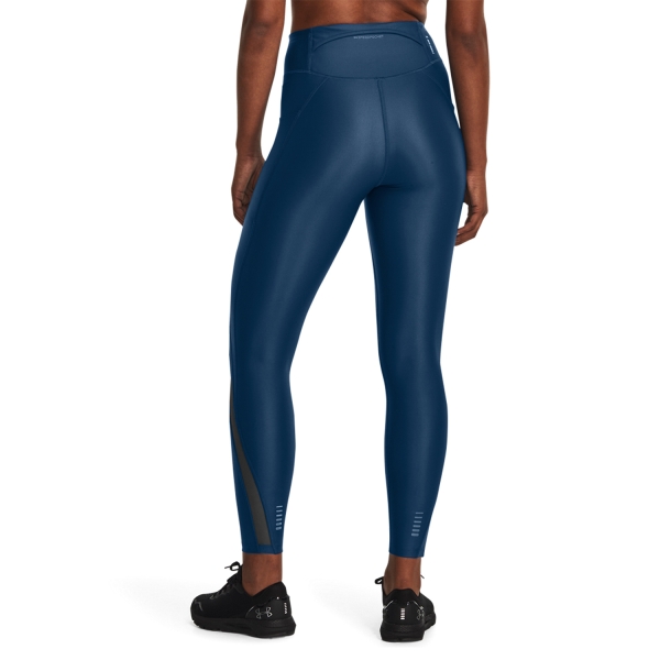 Under Armour FLY FAST ANKLE - Leggings - harbor blue/reflective/blue -  Zalando.de