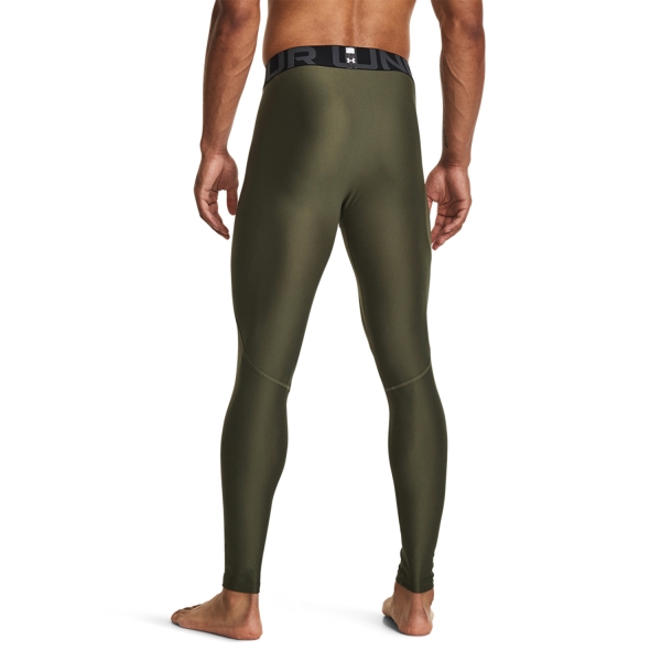 Under Armour HeatGear Tights - Marine Od Green/Black