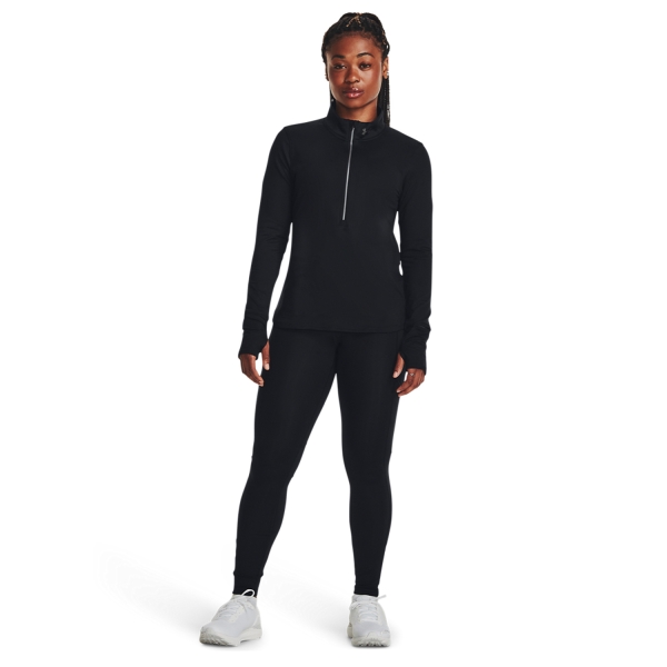 Under Armour Qualifier Run 2.0 Maglia - Black/Reflective