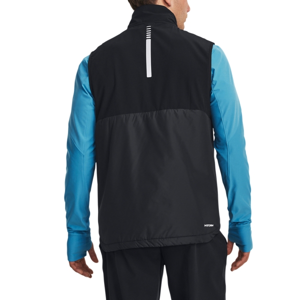 Under Armour Storm Insulated Gilet da Running Uomo - Black