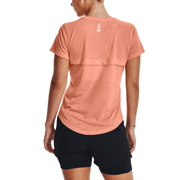 Under Armour Streaker T-Shirt - Bubble Peach/Reflective