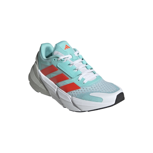 adidas Adistar 2 - Cloud White/Solar Red/Flash Aqua