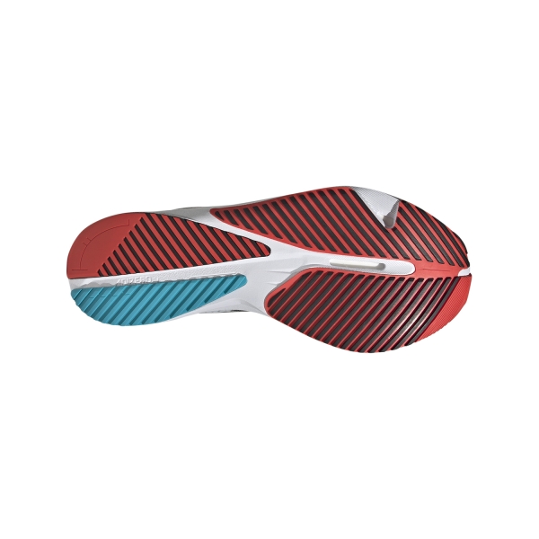 adidas adizero SL - Cloud White/Core Black/Bright Red