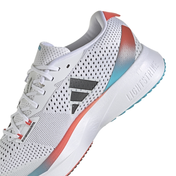 adidas adizero SL - Cloud White/Core Black/Bright Red
