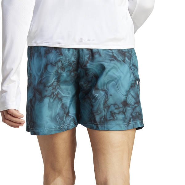 adidas Own The Run 5in Shorts - Arctic Fusion/Black