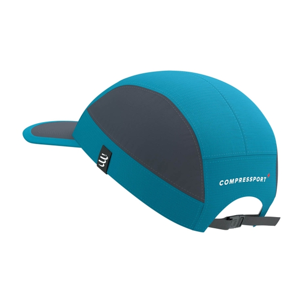 Compressport 5 Panel Light Cappello - Mosaic Blue/Magnet