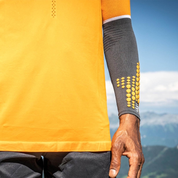 Compressport Armforce Ultralight Compression Sleeves - Magnet/Autumn Glory