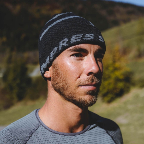 Compressport Casual Gorro - Asphalte Black