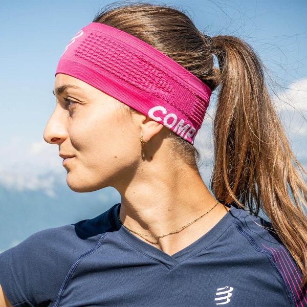 Compressport On/Off Banda - Magenta