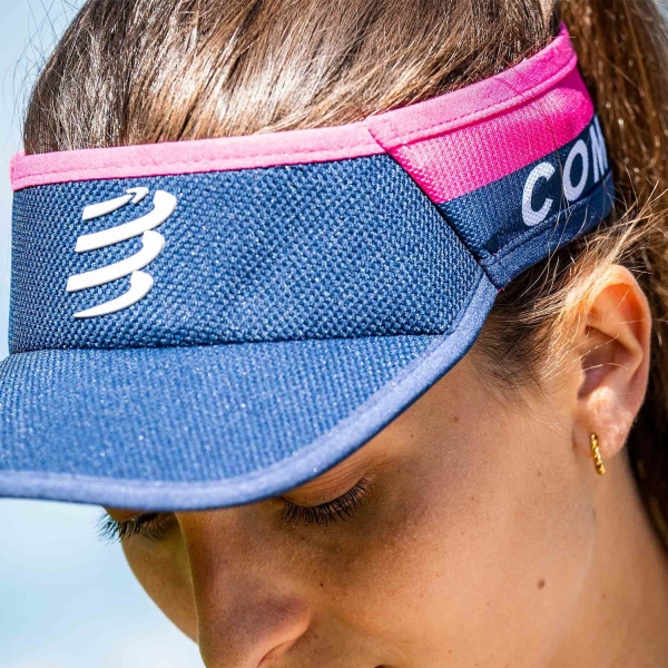Compressport Ultralight Visiera - Moon Indigo/Magenta