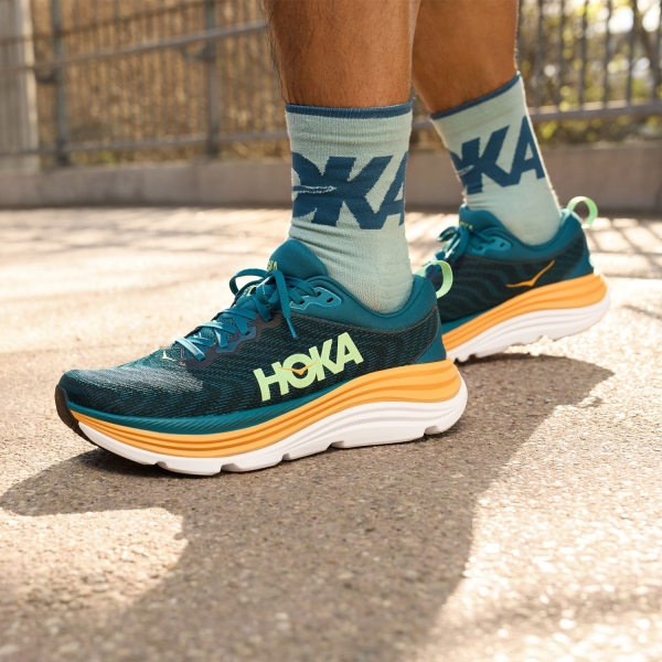 Hoka One One Gaviota 5 - Deep Lagoon/Sherbet