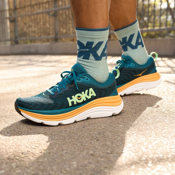 Hoka Gaviota 5 Men's Running Shoes - Deep Lagoon