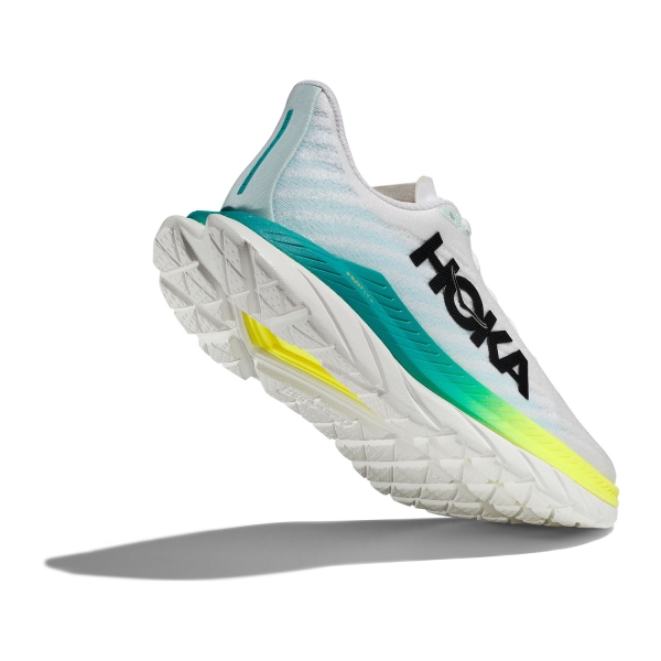 Hoka One One Mach 5 - White/Blue Glass