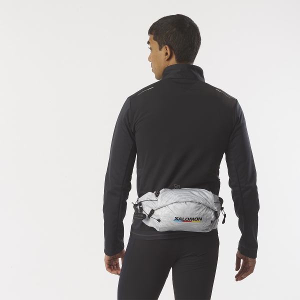 Salomon Cross Season Bladder Race Flag Waistpack - White/Black