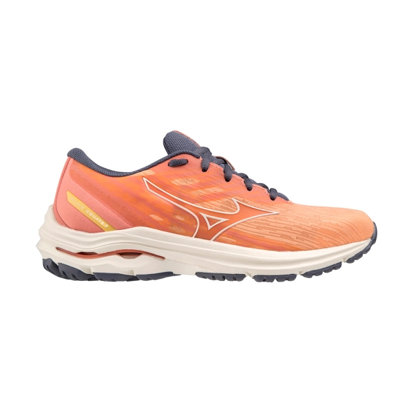 Woman's Structured Running Shoes Mizuno Wave Equate 7  Coral Reef/Snow White/Golden Cream J1GD234873