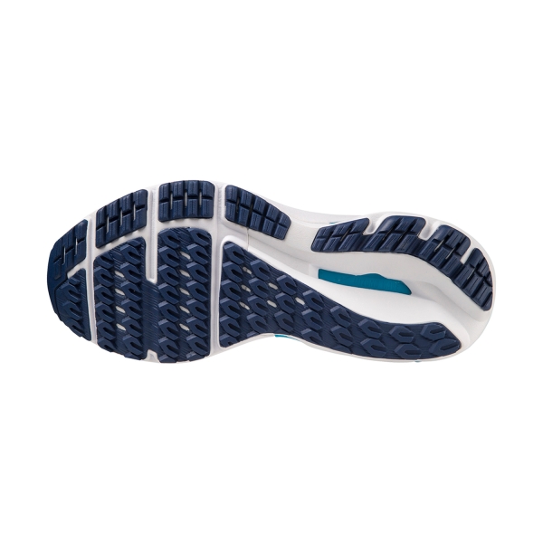 Mizuno Wave Equate 7 - Blue Depths/Silver/Neon Flame