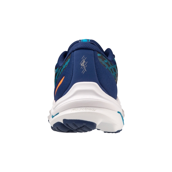 Mizuno Wave Equate 7 - Blue Depths/Silver/Neon Flame