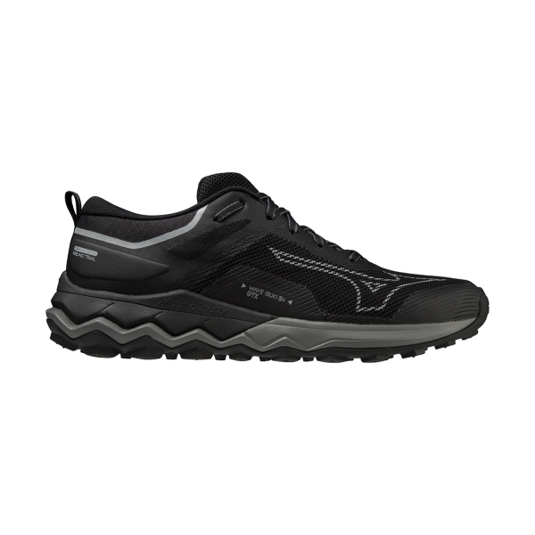 Zapatillas Trail Running Hombre Mizuno Wave Ibuki 4 GTX  Black/Metallic Gray/Dark Shadow J1GJ225901