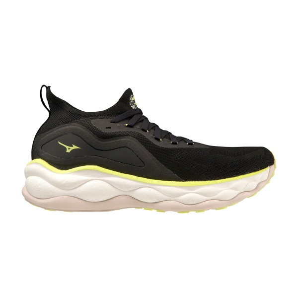 Men's Neutral Running Shoes Mizuno Mizuno Wave Neo Ultra  Undyed Black/Luminous  Undyed Black/Luminous 