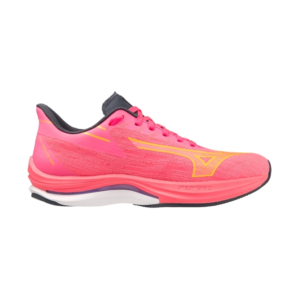 Women's Performance Running Shoes Mizuno Wave Rebellion Sonic  High Vis Pink/Purple Punch/Ombre Blue J1GD233021