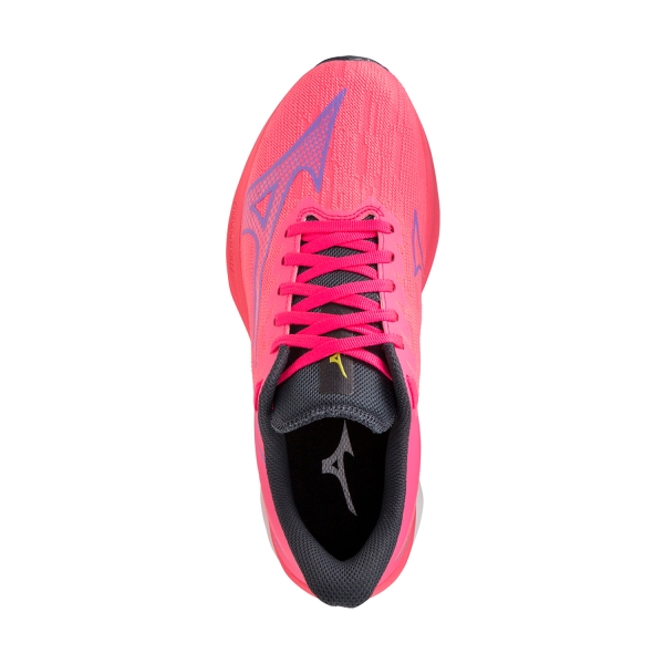 Mizuno Wave Rebellion Sonic - High Vis Pink/Purple Punch/Ombre Blue