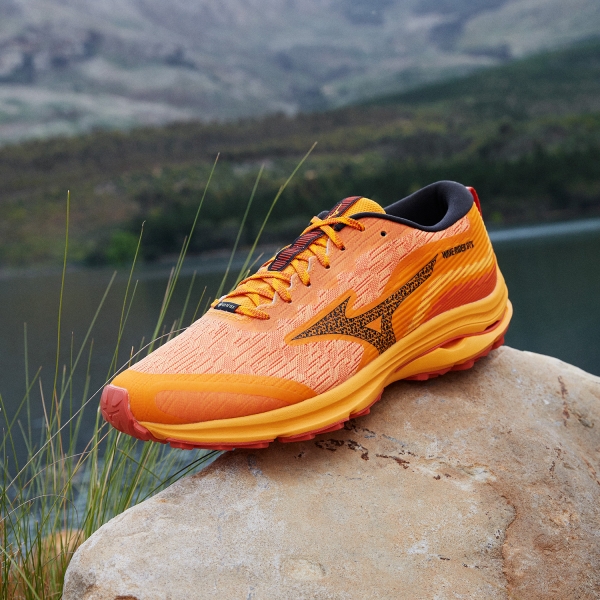 Mizuno Wave Rider GTX - Zinnia/Tigerlily/Black