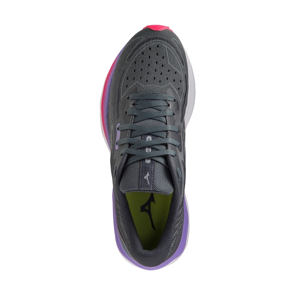 Mizuno Wave Skyrise 4 - Stormy Weather/Pearl Blue/Purple Punch