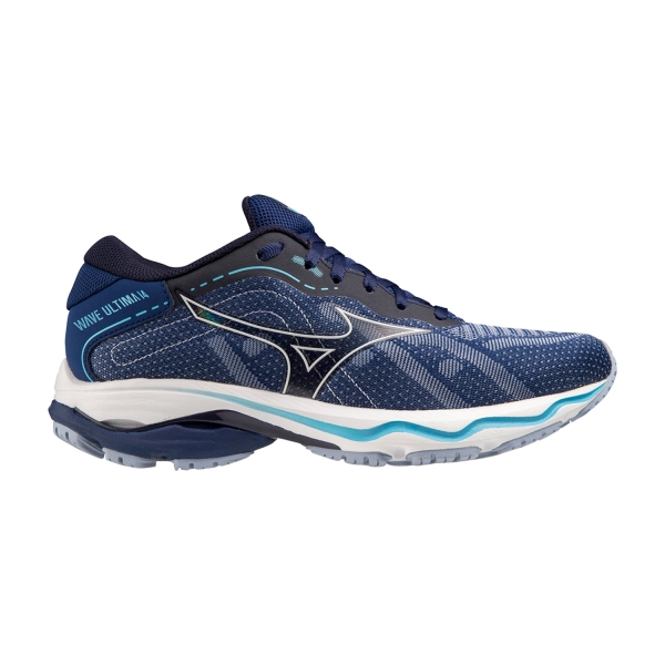 Women's Neutral Running Shoes Mizuno Wave Ultima 14  Blue Depths/White/Aquarius J1GD231872