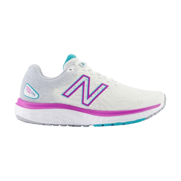 Women's Neutral Running Shoes New Balance Fresh Foam 680v7  White W680WN7