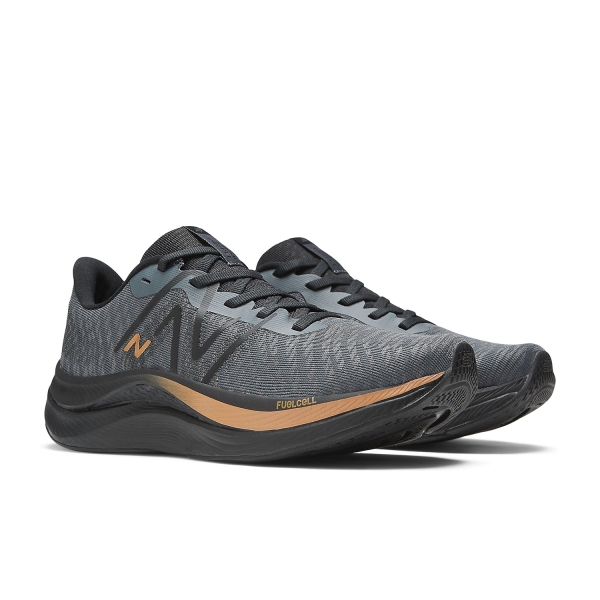 New Balance Fuelcell Propel v4 - Graphite/Black/Copper Metallic