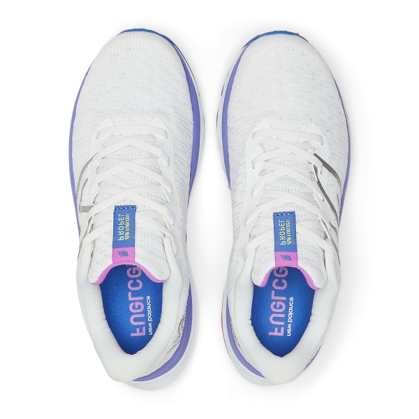 New Balance Fuelcell Propel v4 - White/Electric Indigo/Thirty Watt
