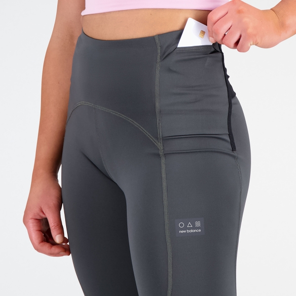 New Balance Impact Run High Rise Tights - Blacktop