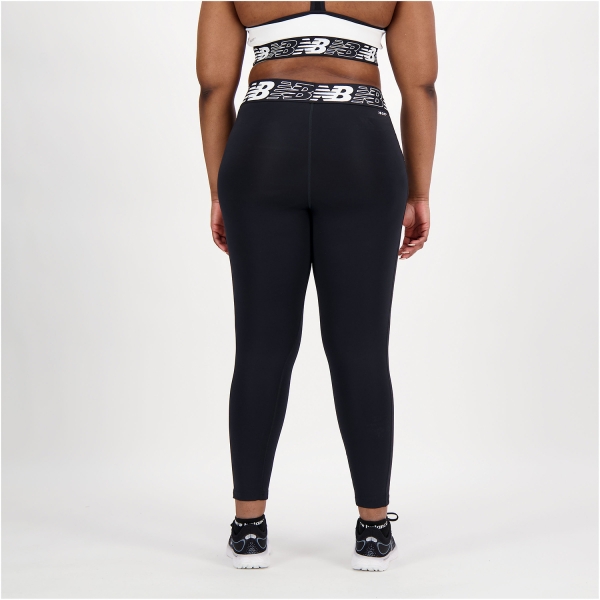 New Balance Relentless Crossover Printed High-Rise 7/8 Tight Black & White  S M L