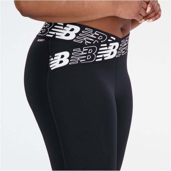 New Balance Relentless Crossover 7/8 Women's Running Tights Black