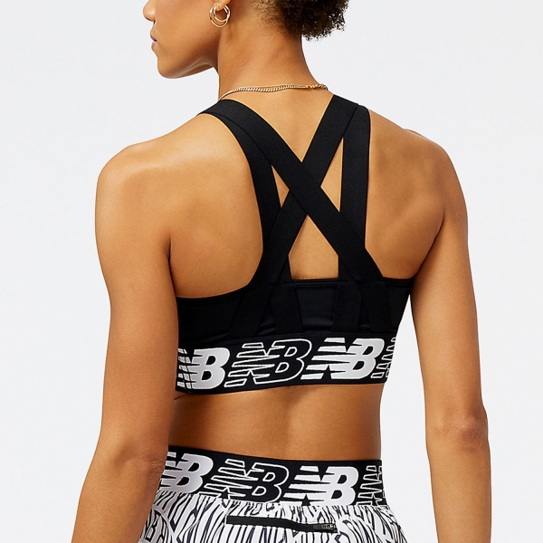 New Balance Relentless Sports Bra - Black