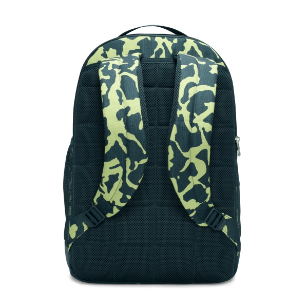 Nike Brasilia Backpack - Deep Jungle/Light Lemon Twist/White