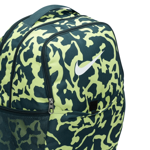 Nike Brasilia Zaino - Deep Jungle/Light Lemon Twist/White