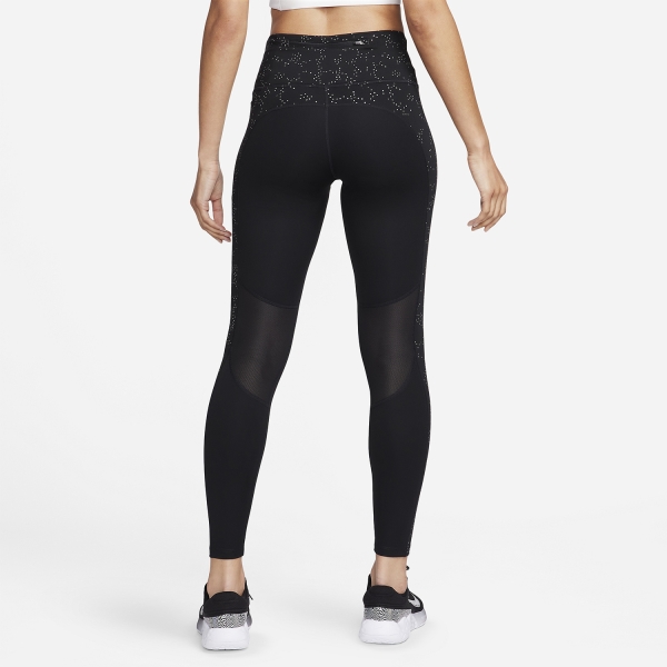 Nike Dri-FIT Fast 7/8 Tights - Black/Reflective Silver