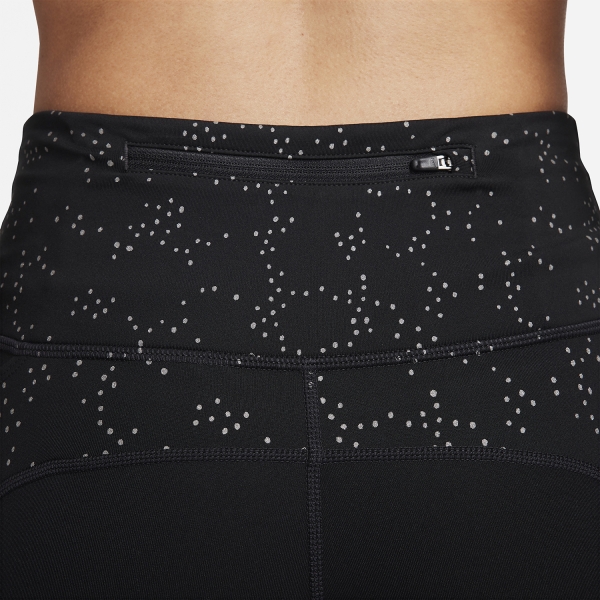 Nike Dri-FIT  Fast 7/8 Tights - Black/Reflective Silver