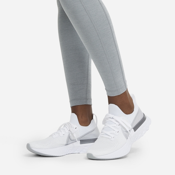 Nike Dri-FIT  Fast Tights - Smoke Grey Heather/Reflective Silver