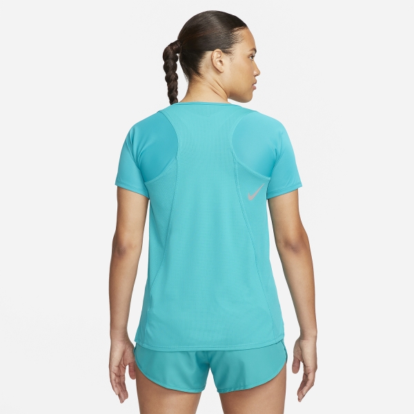 Nike Dri-FIT Race Camiseta - Rapid Teal/Reflective Silver