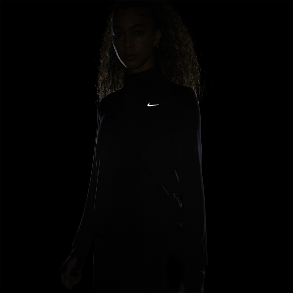 Nike Element Maglia - Black/Reflective Silver