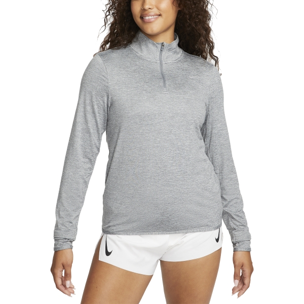 Women's Running Shirt Nike Element Shirt  Smoke Grey/Light Smoke Grey/Reflective Silver FB4316084
